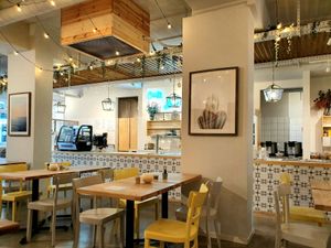 counter at Cali Eats in Dusseldorf