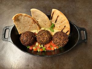 kefta & hummus plate   at Disneyland - Docking Bay 7 in Anaheim