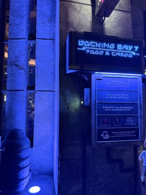 Exterior   at Disneyland - Docking Bay 7 in Anaheim
