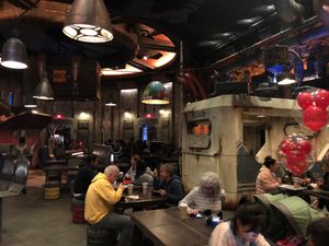 View at Disneyland - Docking Bay 7 in Anaheim