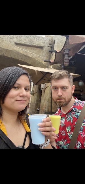   at Disneyland - Milk Stand in Anaheim