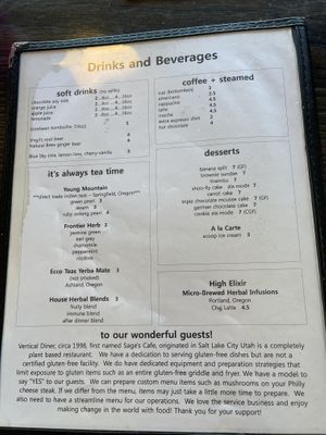 Drinks at Vertical Diner and The Gold Room in Portland