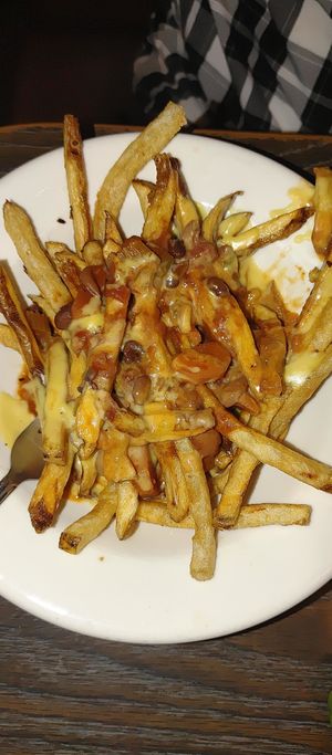 Chili cheese fries at Vertical Diner and The Gold Room in Portland
