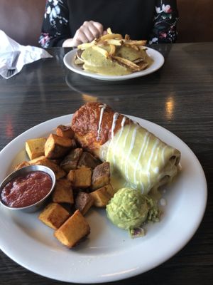 Bfast burrito   at Vertical Diner and The Gold Room in Portland