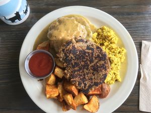 Bombastic Biscuit at Vertical Diner and The Gold Room in Portland
