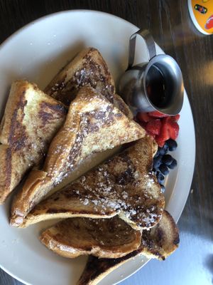 French toast- served all day!  at Vertical Diner and The Gold Room in Portland