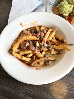 Chili cheese fries  at Vertical Diner and The Gold Room in Portland