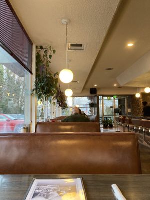 Love this environment. Such a calming place on weekday afternoons.  at Vertical Diner and The Gold Room in Portland