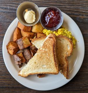 Blue Plate Breakfast at Vertical Diner and The Gold Room in Portland