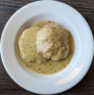 Biscuits and Gravy at Vertical Diner and The Gold Room in Portland
