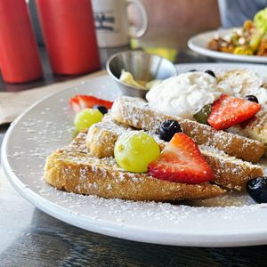 French Toast on Gluten-Free Bread at Vertical Diner and The Gold Room in Portland