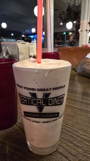 Chocolate shake at Vertical Diner and The Gold Room in Portland