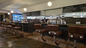 Inside at Vertical Diner and The Gold Room in Portland