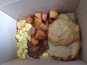 breakfast at Vertical Diner and The Gold Room in Portland