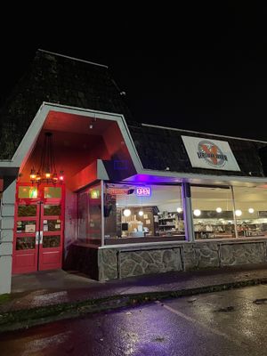 Classic diner vibes  at Vertical Diner and The Gold Room in Portland