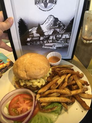 The Ian Mackaye Burger and Fries! at Vertical Diner and The Gold Room in Portland