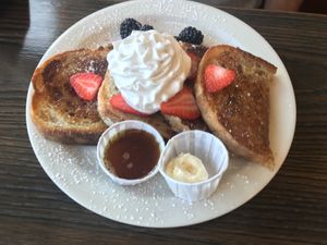French toast  at Vertical Diner and The Gold Room in Portland