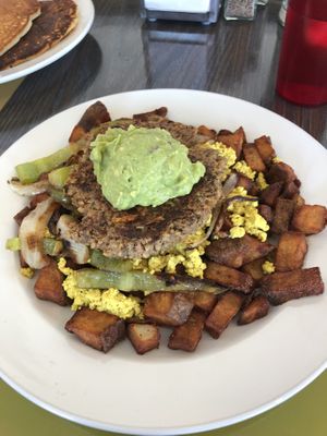 The mountain  at Vertical Diner and The Gold Room in Portland