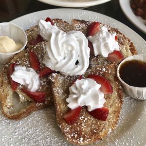 French toast  at Vertical Diner and The Gold Room in Portland