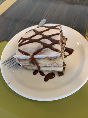 Tiramisu bowled me over at Vertical Diner and The Gold Room in Portland