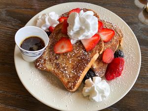 French Toast at Vertical Diner and The Gold Room in Portland