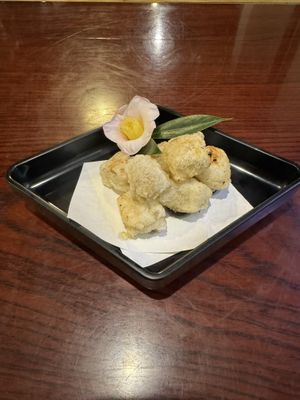 Fried koya tofu  at Cafe 369 in Chiba