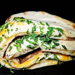 Cheese Naan at Kapoor's Akbar in Los Angeles