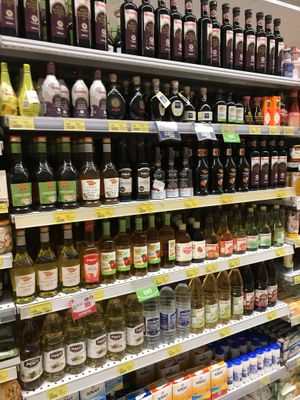 Sauces at Conad in Tirana