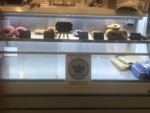 Day old donuts from Holy Donuts at Live Cafe in Kennebunk