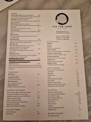  at Fou Fow Udon in Amsterdam