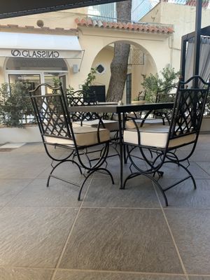 sitting area at La Terrazza di Venere in Capri