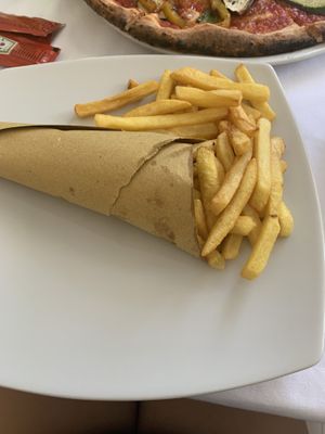 Fries at La Terrazza di Venere in Capri