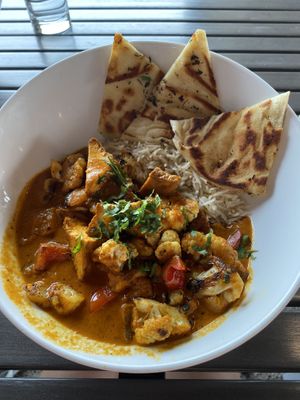 Masala with tofu at 19 Okanagan Grill in West Kelowna