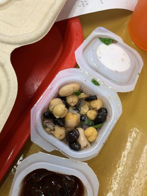 Bean salad at The Veggie Side in Hauppauge