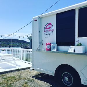 We are located between the Provincial Courthouse and the Matthew Exhibit overlooking the harbor. at Saucy Mouth in Bonavista