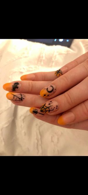 Halloween Nails! Oct 2022 at Nova Nails in Glasgow