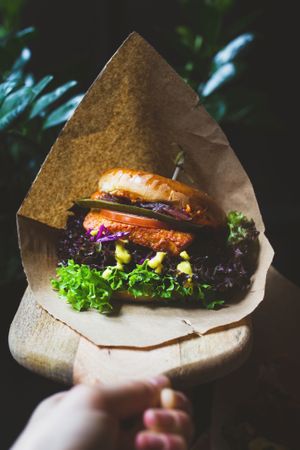 Burger SEPP at LUUC Café in Saarbrucken