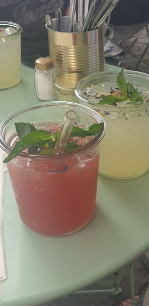 Vegane Getränke at LUUC Café in Saarbrucken