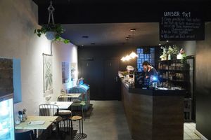 The inside at LUUC Café in Saarbrucken