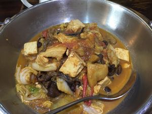 Nice bowl at Ji Xiang Cao - Lucky Zen & Veg Restaurant in Shanghai