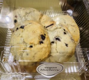 Vegan blueberry scones  at Whole Foods Market - Jamboree in Tustin