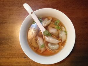 dumplings at GōngDé Lín - Godly - Wukang Rd in Shanghai