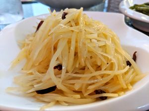 Shredded Potato at GōngDé Lín - Godly - Wukang Rd in Shanghai