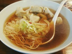Wonton noodle soup at GōngDé Lín - Godly - Wukang Rd in Shanghai
