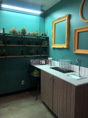 Water station at Well Pared in Billings