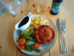 Cannellinin bean pie. at Tullie Inn in Balloch