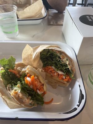 Yummy Bahn Mhi Sandwhich!  at Pushkin's in Roseville