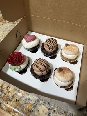 Valentine’s Day cupcakes!   at Pushkin's in Roseville