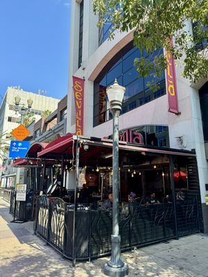 Restaurant Front   at Cafe Sevilla in Long Beach