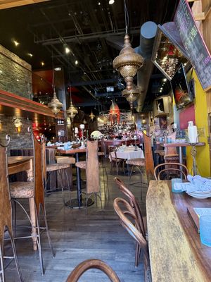 Indoor Seating   at Cafe Sevilla in Long Beach